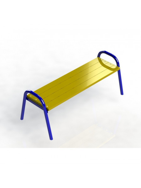 Дерев'яна лавка без спинки 